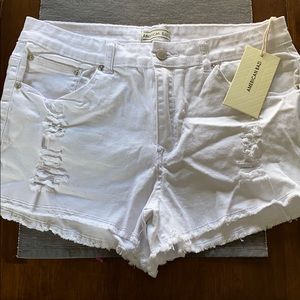 Sexy Distressed Denim Shorts